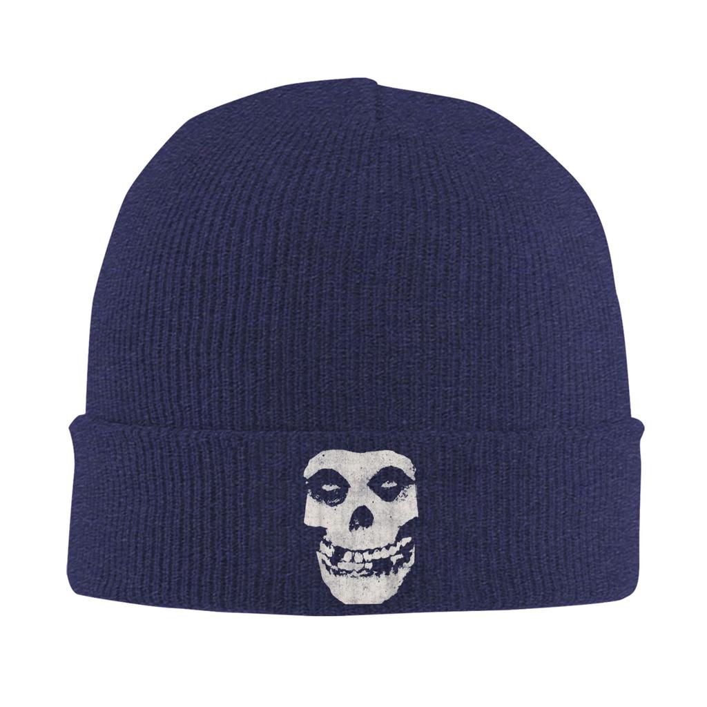 Men Women Misfits Skull Beanie Hats  Casual Knit Hat Autumn Kpop Caps Custom Elastic Bonnet Hats