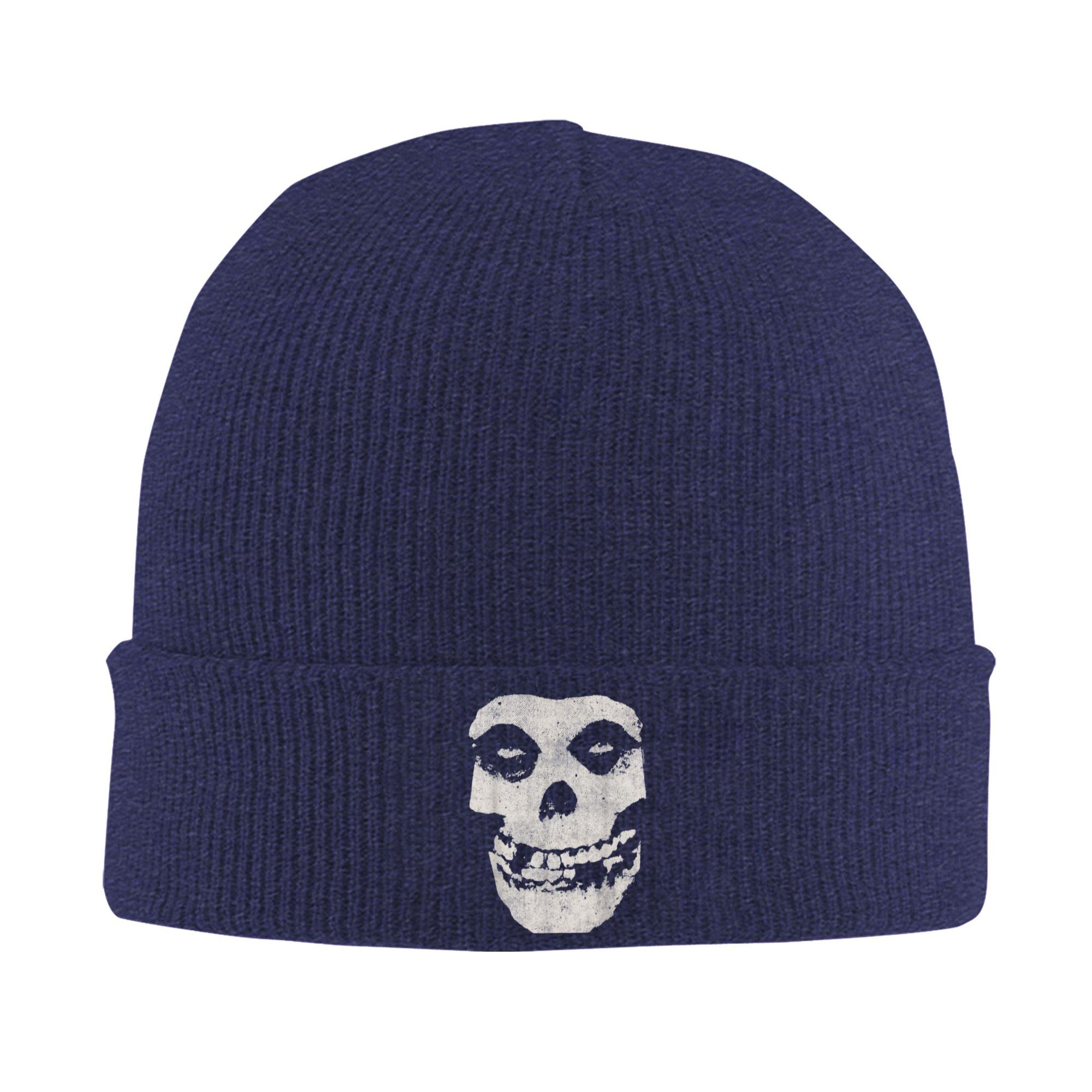 

Men Women Misfits Skull Beanie Hats Casual Knit Hat Autumn Kpop Caps Custom Elastic Bonnet Hats One Size