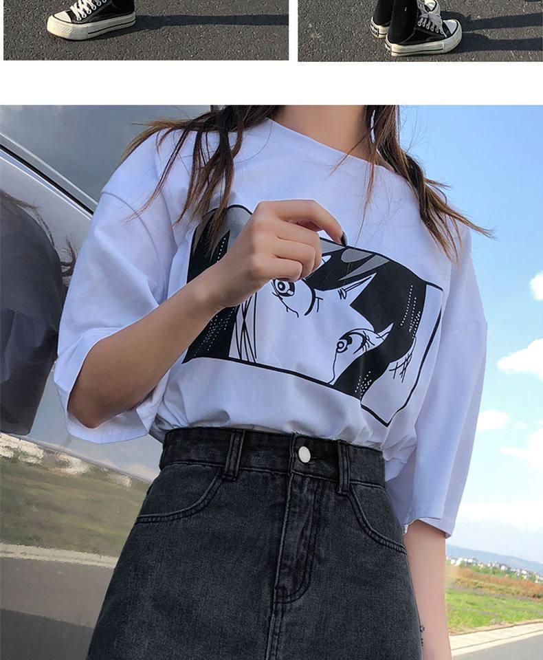 Women's High-Waist Mini Denim A-Line Skirt - Summer 2022 Hot Girl Style