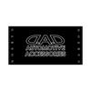 DAD GARSON D.A.D Imabari Bath Towel HA715-01-01 Size (Width: Approx. 135cm X Length: Approx. 70cm) GARSON Black/White