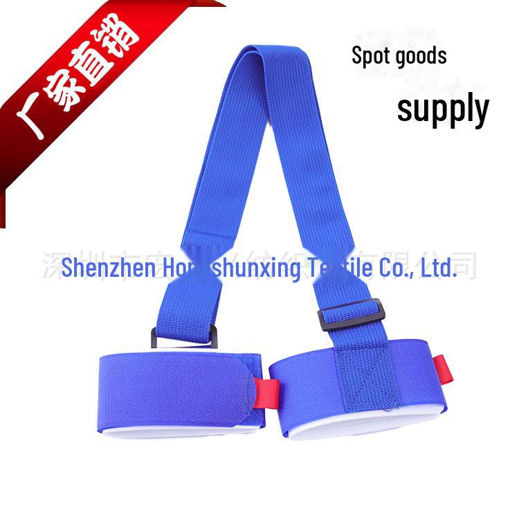 Portable Snowboard Double Bindings with Fixing and Shoulder Straps for Skiing