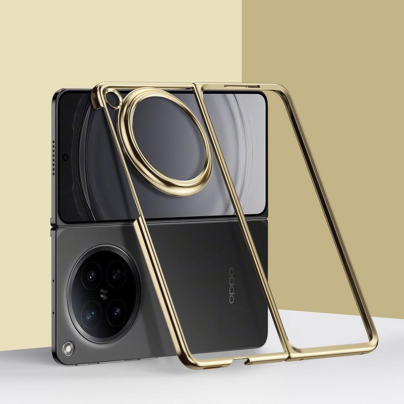 Ultra Thin Electroplated Transparent Case For OPPO Find N6 N 6 Find N5 N3 Hard PC Shockproof Phone Cover For OPPO Find N6 N5