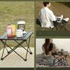 Outdoor Folding Table Portable Barbecue Table Ultra Light Aluminum Alloy Egg Roll Table Camping Picnic Table Camping Folding Table