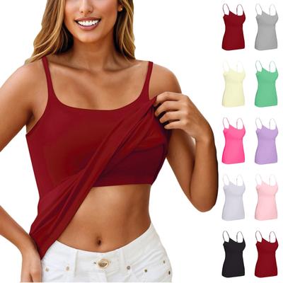 Women's Camisole With Bottom And Chest Pad, Sexy Oversized Underwear With Chest Pad