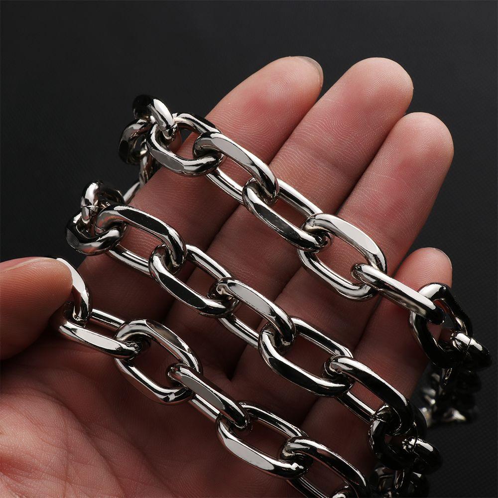Metal Rock Punk Key Chains Clip Hip Hop Jewelry Wallet Chain Belt Pants KeyChain Biker Link