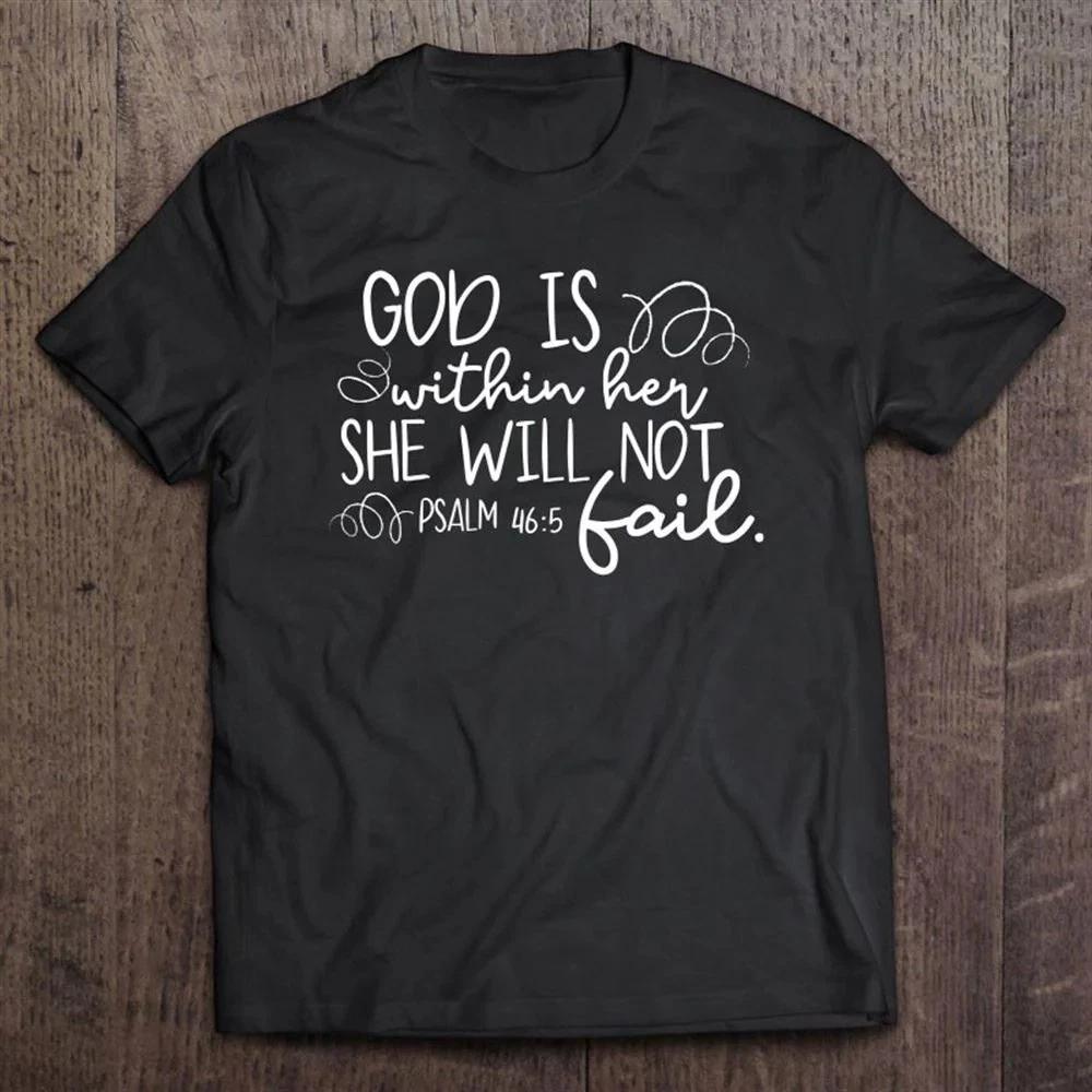 Christian Mom Shirt Mothers Day Religious God Within Her T Shirt