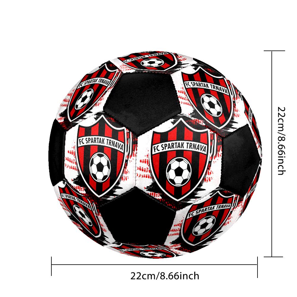 Pallone Calcio a 5 FC Spartak 1 Colorato Cucito a Macchina PVC Misura 5 Pronto per Allenamento di Squadra e Competizione Resistente Alto Rimbalzo Fantastico Regalo Sportivo