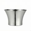 Champagne Tub with Pedestal Base Large Capacity Beverage Silver for Hosts