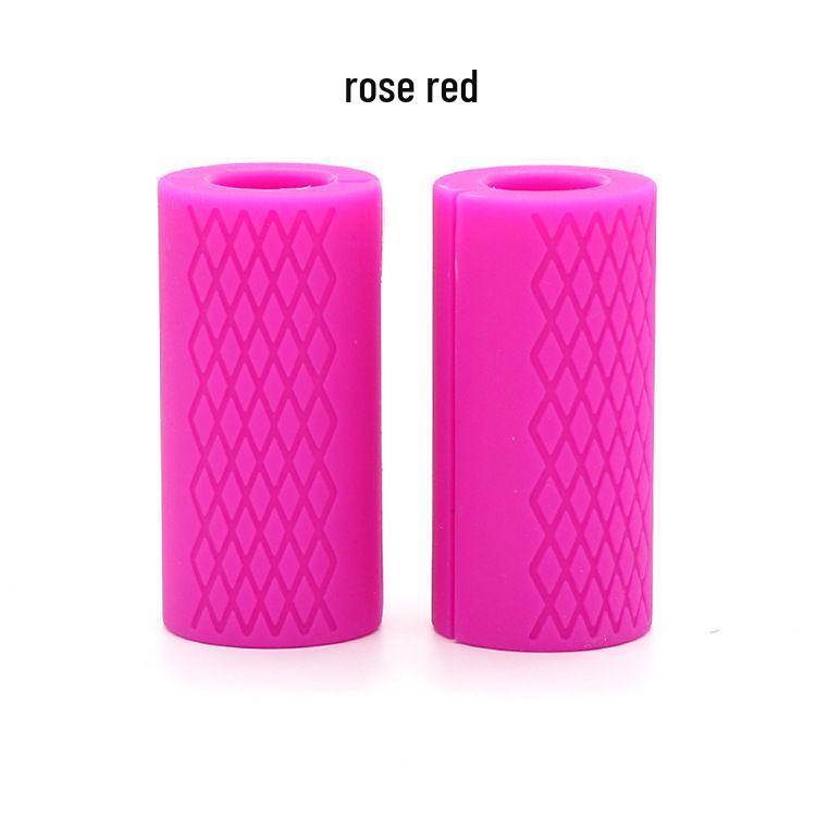 Silicone Dumbbell Thick Grip Handle Cover for Gym Equipment