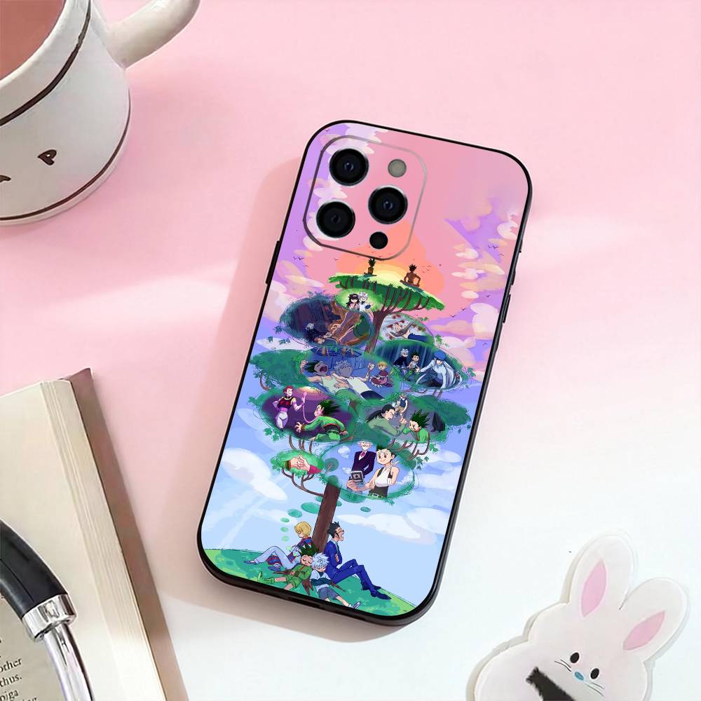 Anime H-Hunter X Hunter Phone Case For iPhone 17,16,15,14,13,12,11 Plus,Pro,Max,XS Silicone Soft Cover