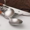 304 Stainless Steel Kitchenware Set, Steak Knife, Fork, Spoon, Western Spoon, High Appearance Level, 5Pcs