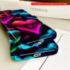 2DFlat Neon Heart Glow Phone Case All inclusive film hard iPhone case, compatible with iPhone 18 Pro Max 17 16 15 14 13 12 11