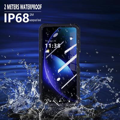 REDPEPPER A Serie Voor Motorola Moto G 5G (2025) IP68 Telefoonhoesje Transparante Achterkant Waterdichte Hoes