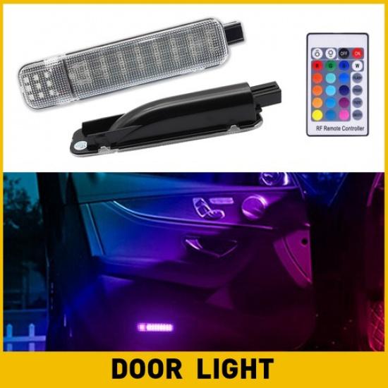 4PCS LED Door Courtesy Light For Chevy Silverado Suburban Tahoe GMC Sierra Yukon