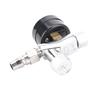Mini Adjustable Spray Gun Air Regulator With Pressure Gauge Diaphragm Control Auto Paint