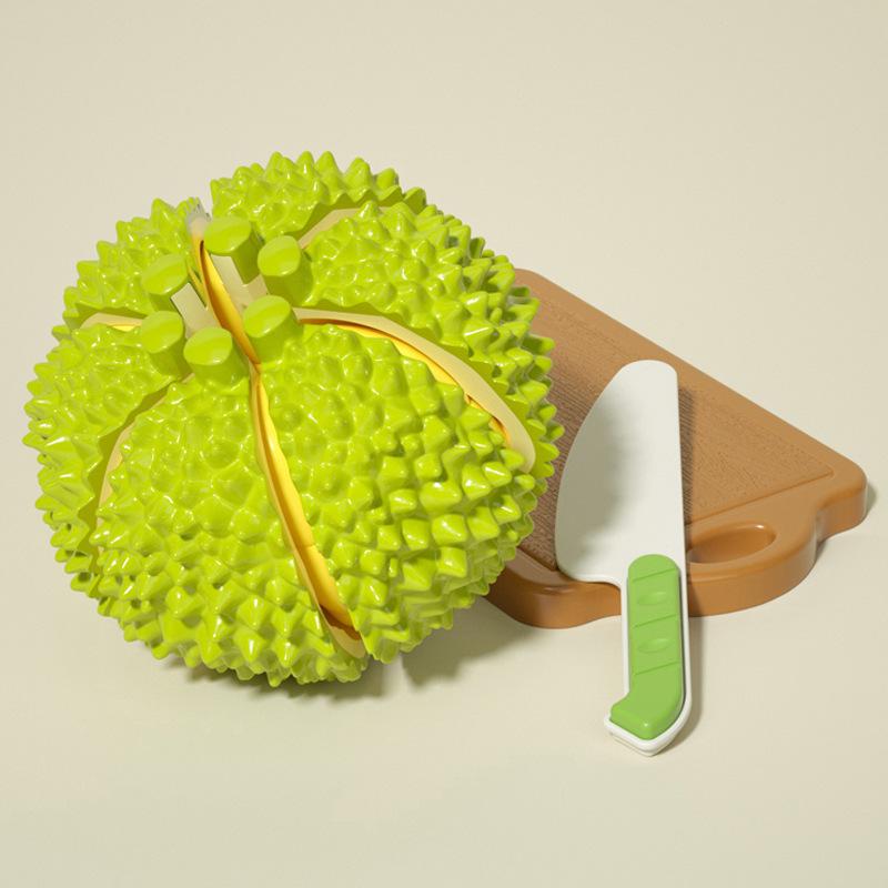 Peelable Pretend Play Fruits & Veggies Set - Fun Kitchen Toy for Children