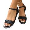 Women's Summer Bohemian Gladiator Sandals Woven Design