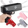 Supply Electric Money Spray Gun Wedding Props, Dollar Creative Money Shooter, Money Spray Pistol Toys
