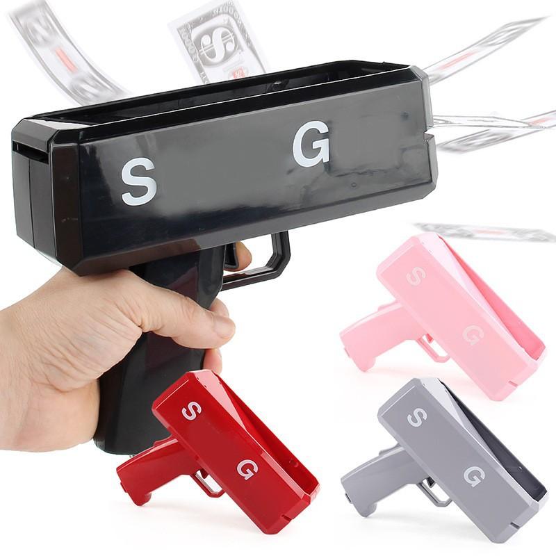Supply Electric Money Spray Gun Wedding Props, Dollar Creative Money Shooter, Money Spray Pistol Toys