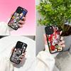 Japan Tokidokis For iPhone 17 16 15 14 13 12 11 Pro Max Plus Black Full Coverage Soft Funda Silicone Cover