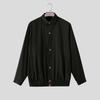 INCERUN Spring Men Lapel Neck Long Sleeve Buttons Casual Loose Thin Jackets Coats