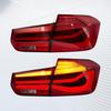 Compatible with 2013-2018 BMW 3 Series F30/F35 Rear MP Style LED Sequential Signal Daytime Running Brake Light.