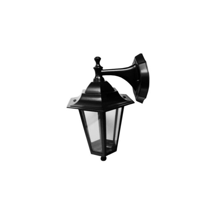 Vegglampe - Aluminiumlanterne - 60W - E27 - 34329