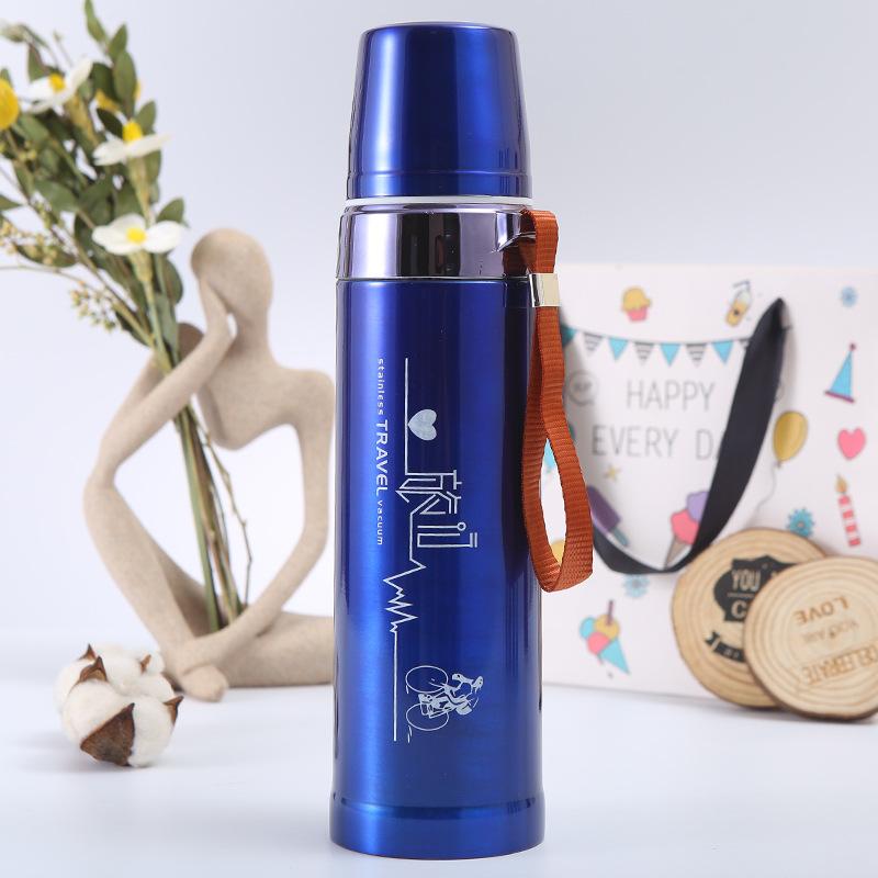 Travel Portable Double Layer Thermal Mug Food Thermos For With Heating Travel Stainless Steel Water Arctic Bottle Cups Of Hot