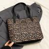 New Popular New Large Capacity Commuter Bag Leopard Print Bag Fashion Patchwork Single Shoulder Women's Tote Bag