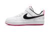 Low 2 SE Comfortable Low Top Skateboard Shoes White Black Kids' DM0111-100