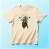 Mountain Compass Adventure Motorcycle RiderunisexSummer Cotton T Shirt Outdoor Biker Retro Graphic Short Sleeve Apparel