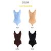 Plus Size Women Seamless Full Body Tummy Control Shapewear Bodysuit