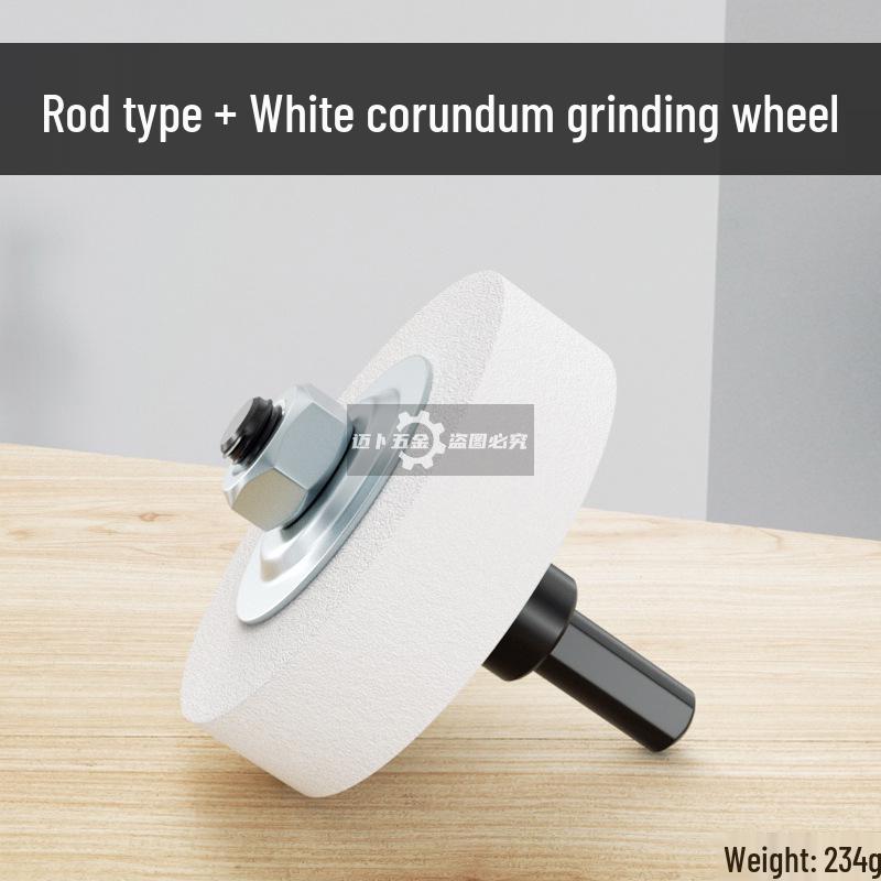 Compact Household Knife Sharpener and Polishing Machine with Sanding Wheel and Hand Drill Conversion Bracket
