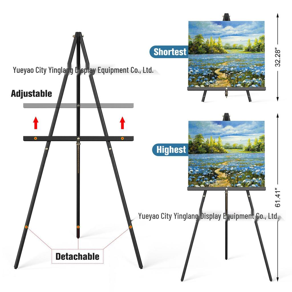 Portable Foldable Tripod Easel Set for Art Students