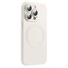Magnetic Case for iPhone 13 Pro Compatible with MagSafe Liquid Silicone Phone Cover with Camera Lens Protector
