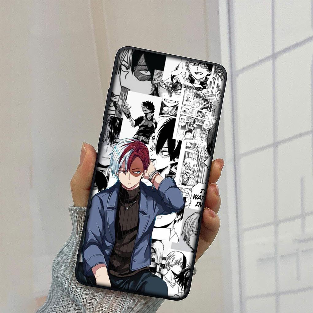 Boku My Hero Academia BNHA Shoto Todoroki Cover Phone Case for Samsung Galaxy S23 S22 S21 S20 Fe Ultra S8 Plus M21 + Casing