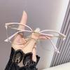 Women's Large Frame Color-Changing Anti-Blue Light Ultralight Glasses