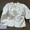 Women's Retro Jacquard Frog Button Jacket - Spring/Autumn Long Sleeve Cardigan