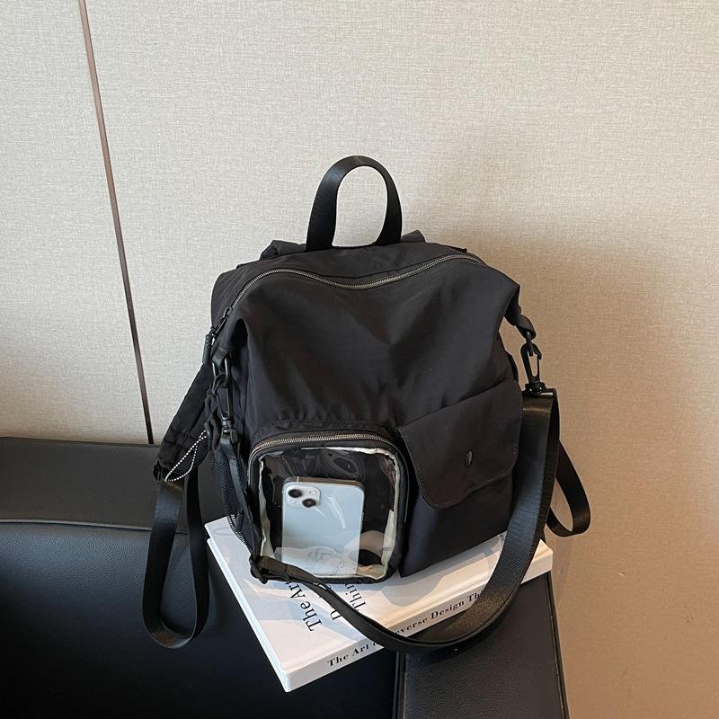 New Fashionable Large-capacity Outdoor Travel Bag, Mountaineering Bag, Casual Simple Messenger Bag, High-texture Backpack.