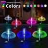 2pcs Jellyfish Shaped Solar Garden Lights 7 Color Variations