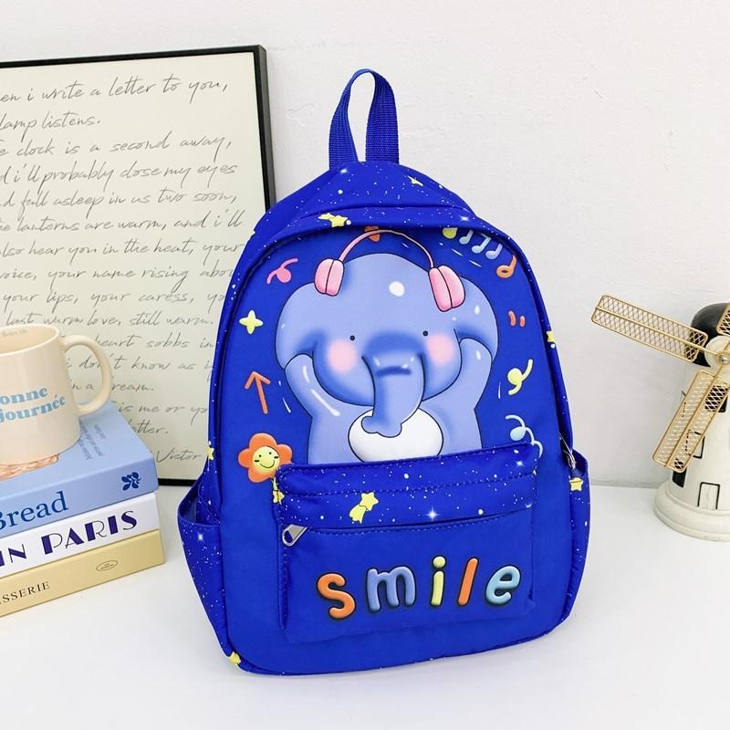 Prints Letters Astronaut Kids Cartoon Backpack Breathable School Bag