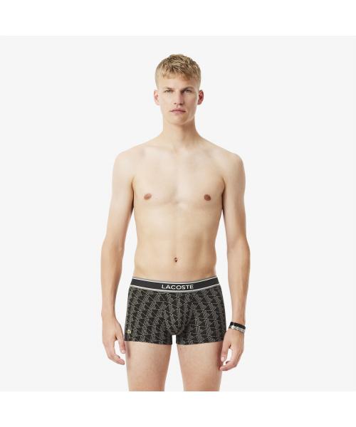 [Lacoste] Men s Monogram Cotton Brief 3PACK 5H4970-55N 031 [Shipped from Korea] 100% Authentic S