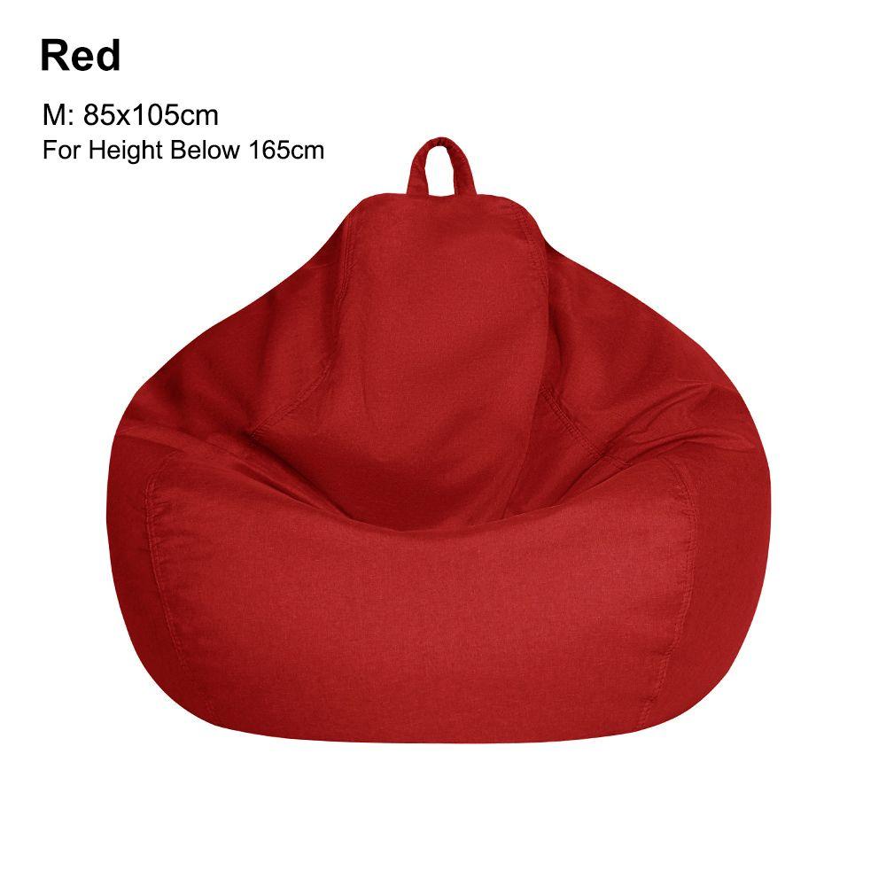without Filling Home Decor Soft Comfy Seat Chair Sofa Cover Lazy Lounger Snugly Gamer Chair Large Bean Bag