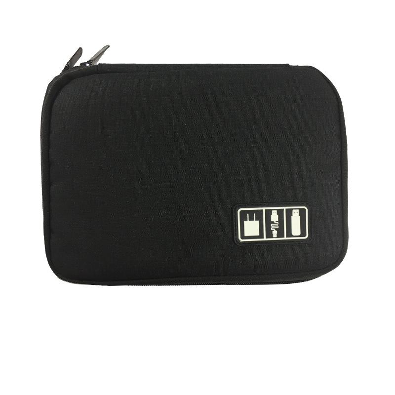 Portable Digital Storage Bag for Charging Cables and Earphones