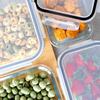 4X Heat-Resistant Glass Kitchen Food Containers Set