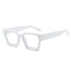 2022 Stylish Square Frame Glasses: European & American Fashion, Versatile and Simple Design