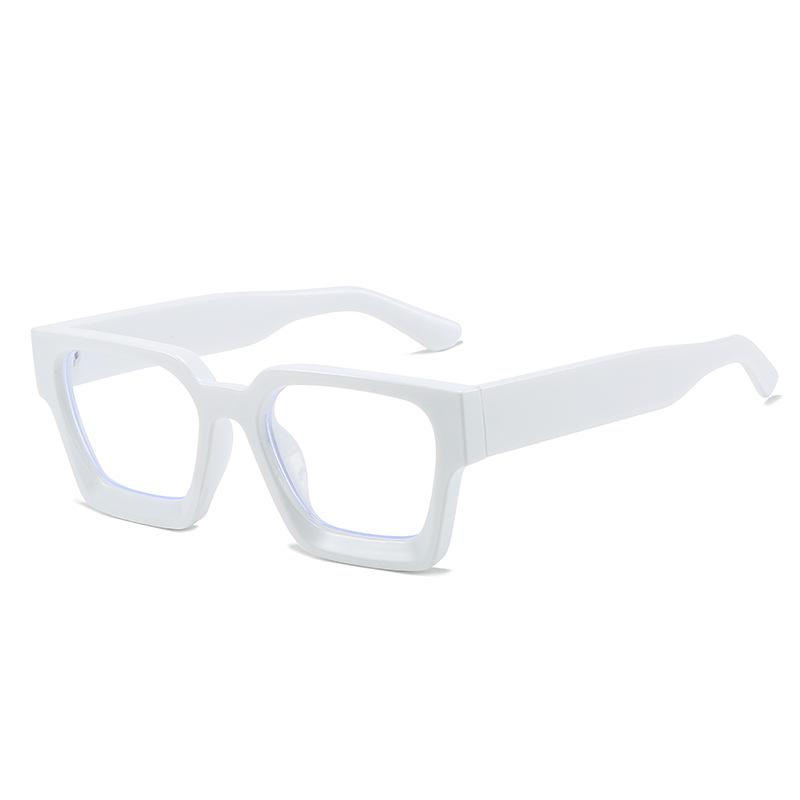 2022 Stylish Square Frame Glasses: European & American Fashion, Versatile and Simple Design