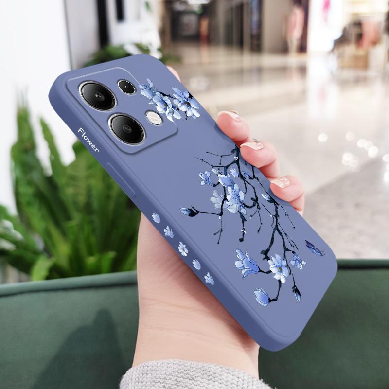 Blooming Orchid Phone Case For Xiaomi Redmi Note 15 Pro Plus 4G 5G Silicone Cover