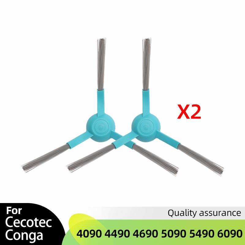 

Для Cecotec Conga 4090 4490 4690 5090 5490 6090 Запчасти для робота-пылесоса Роликовая Основная Боковая щетка Hepa-фильтр Тряпка для швабры Аксессуар