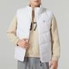 Adidas Three-Stripe Windproof Stand Collar Down Vest Men Outerwear White IS0369